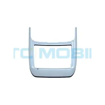 Náhradní kryt pro mobilní telefon Rámeček klávesnice Nokia E66 bílý (White Steel), originální - 0252363