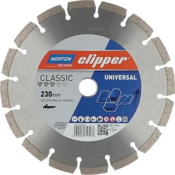 Řezný kotouč NORTON-CLIPPER Kotouče 230x22.23mm Norton Clipper CLASSIC UNIVERSAL