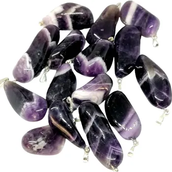 Přívěsek Přívěsek z ametystu chevron