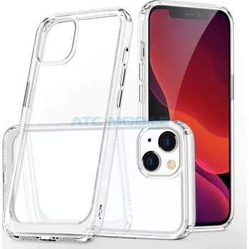 Pouzdro na mobilní telefon Shockproof kryt Crystal Clear iPhone 13 čirý a zpět 24 Kč s ATC Clubem