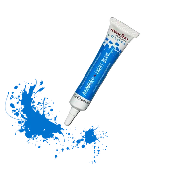 Potravinářské barvivo Saracino Gelová barva světle modrá LIGHT BLUE 20g