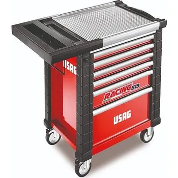 Držák na lahve a role papíru USAG 519 ACT2 pro dílenské vozíky USAG