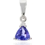 Zlatnictví Helios Tanzanit v bílém zlatě