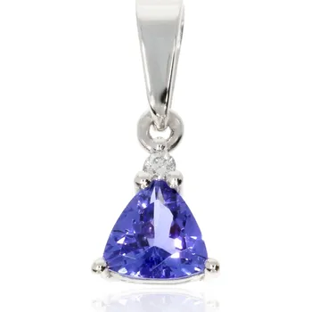 Přívěsek Zlatnictví Helios Tanzanit v bílém zlatě