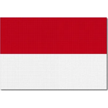 Vlajka Pelisport Monacká vlajka 6 x 4 cm