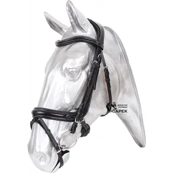 Uzdečka Kentaur -ANATOMICKÁ- - Hnědá - Cob