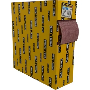 Brusný kotouč NORTON-CLIPPER Antiloading Standardní role Pěnový samosvorný 115mm x25m Zr 240 Flexovit INDUSTRIAL LINE