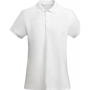 Roly Eco Dámská polokošile Prince z organické bavlny s bočními rozparky Barva: Bílá, Velikost: S RY6618