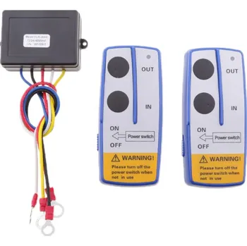 lanový naviják MAXIMPNEU Bezdátové dálkové ovládače k navijáku 2ks univerzální