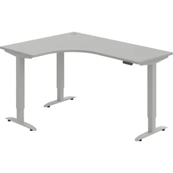 Kancelářský vozík HOBIS trigon elektr.stavitelný stůl paměť.ovlad. - MST 2M 60 P, šedá + doprava zdarma