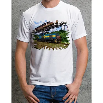 Pánské tričko tričko s lokomotivou 729.505 S