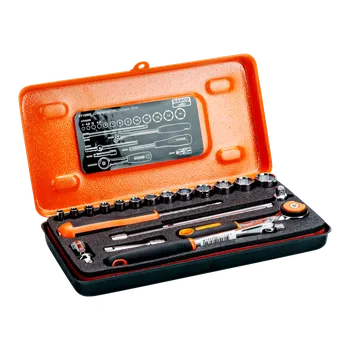 Gola sada Sada nástrčných klíčů BAHCO 1/4" 6715MG