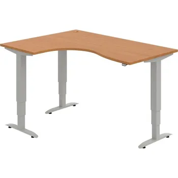 Kancelářský vozík HOBIS trigon elektr.stavitelný stůl stand.ovlad. - MST 3 2005 P, olše + doprava zdarma