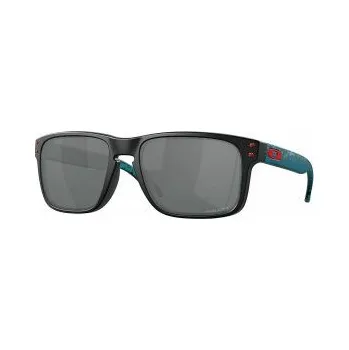 Sluneční brýle Oakley Holbrook matte black/prizm black (91029102Y255) Černá brýle + DÁREK DLE VÝBERU!