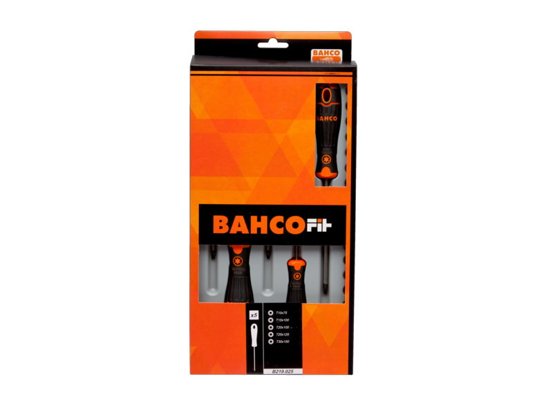 Sada šroubováků BahcoFit B219.025