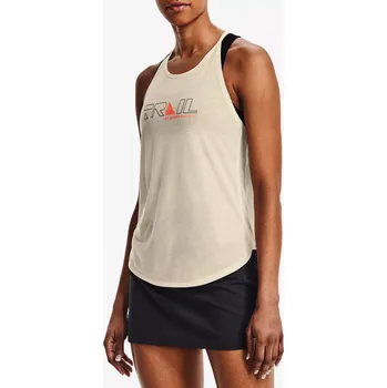 Dámské tílko Under Armour Run Trail Tank-BRN S