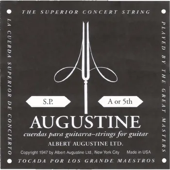 Struna pro kytaru a smyčcový nástroj Augustine Struny pro Klasickou kytaru Classic LabelA5w low .0325”/0,83mm 126115