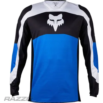 Moto oblečení Pánský MX dres FOX 180 Nitro Jersey Blue 2024 XXL