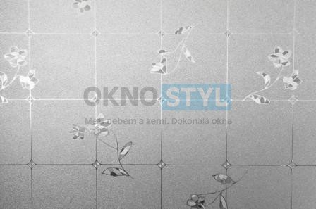Statická fólie - křišťálové květiny (S6732)