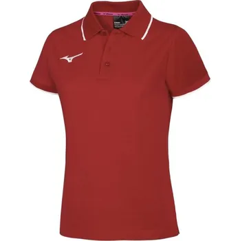 Dámské tričko Mizuno Polo/Red/White Velikost: L