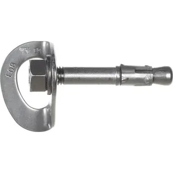 Lezecký doplněk Singing Rock PLAKETA S DŘÍKEM nerez OUTLET (12 mm)