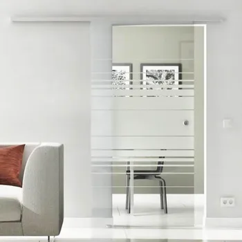 Interiérové dveře Amod Calimero skleněné posuvné dveře 900x2050 mm s mušlí