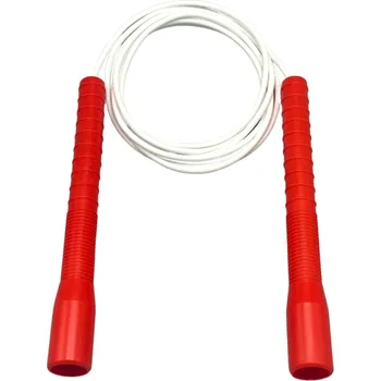 Švihadlo Kabelové švihadlo s dlouhou rukojetí — červeno bílé