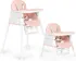 Jídelní židlička EcoToys Skládací dětská židlička 3v1