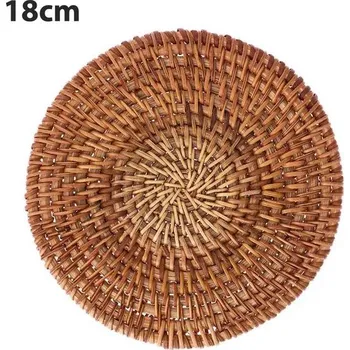 Podtácek Dřevěný podtácek | podložka pod hrnek - 18 cm