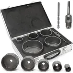 Korunkové vrtáky do betonu SDS PLUS, 40-120mm, sada 6 ks MAR-POL