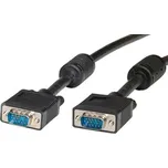 OEM Kabel propojovací VGA HQ MD15HD-MD15HD, 10m, stíněný, s ferity 11.04.5260