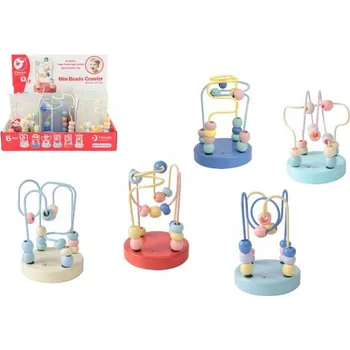 Hlavolam Teddies Edukační labyrint 9 x 13 cm