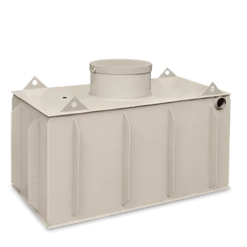 septik Plastový septik k obetonování hranatý 13 m3 (NJS-OP-13) - TOP nádrže