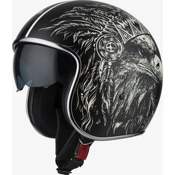 Helma na motorku Otevřená přilba NZI Rolling 4 BOSS BONE Velikost: XL