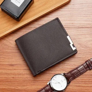 Peněženka Multifunkční pánská peněženka s držákem karet - Šedá