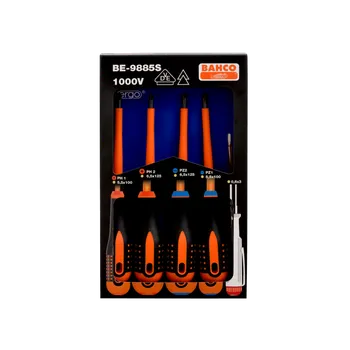 Šroubovák Sada izol.šroubováků BAHCO ERGO BE-9885S (Sady šroubováků)
