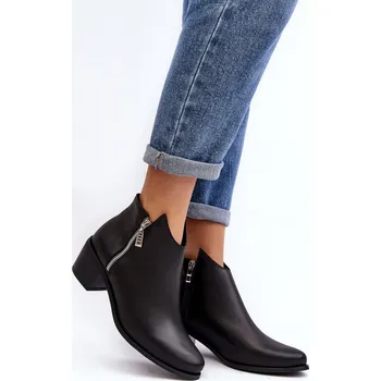 Dámské polobotky Polobotky na podpatku model 190708 Step in style 41