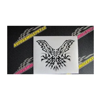 Polep vozidla SAMOLEPKA Kapota 037 tatto dravec (10 - červená) NA AUTO, NÁLEPKA, FÓLIE, POLEP, TUNING, VLASTNÍ TEXT, TISK, AUTOSAMOLEPKY.cz, POLEPY, OBRÁZEK, LOGO, SAMOLEPKY