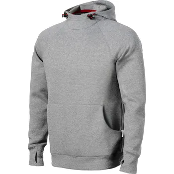 Pánská mikina MALFINI Mikina VERTEX HOODIE, různé barvy Velikost L tmavě šedý melír