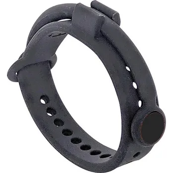 Brutus Click-N-Go Adjustable Silicone Cockring Black
