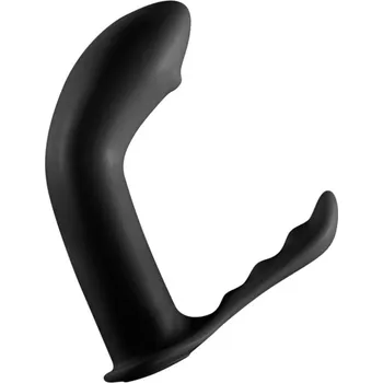 Vibrátor na prostatu NMC L Seeker Silicone Prostate Plug Black