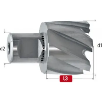 Vrták Karnasch Jádrový vrták do kovu Mini Line délka 8 mm (201230) 10