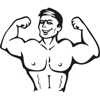 samolepka Samolepka Kulturista I.