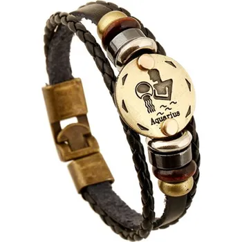 Náramek Náramek znamení zvěrokruhu Vodnář 20 cm