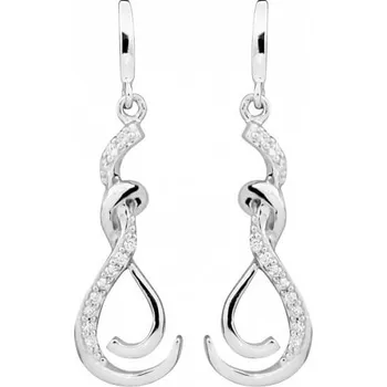 Náušnice Silver Cat Elegantní náušnice se zirkony SC430 + 2 měsíce na vrácení zboží