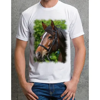 Chlapecké tričko tričko s koněm č. 30 XXL