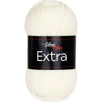 Příze Vlna-hep Příze Extra - 6002 krémově bílá