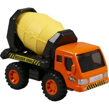 autíčko Maisto Builder Zone Digger, Domíchávač, oranžová