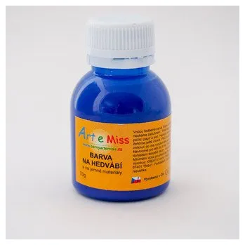 Speciální výtvarná barva ARTEMISS Barva na hedvábí 70g, žlutá