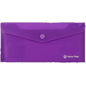 Obálka Desky s drukem, neon fialová, PP, DL, PANTA PLAST 0410-0087-15